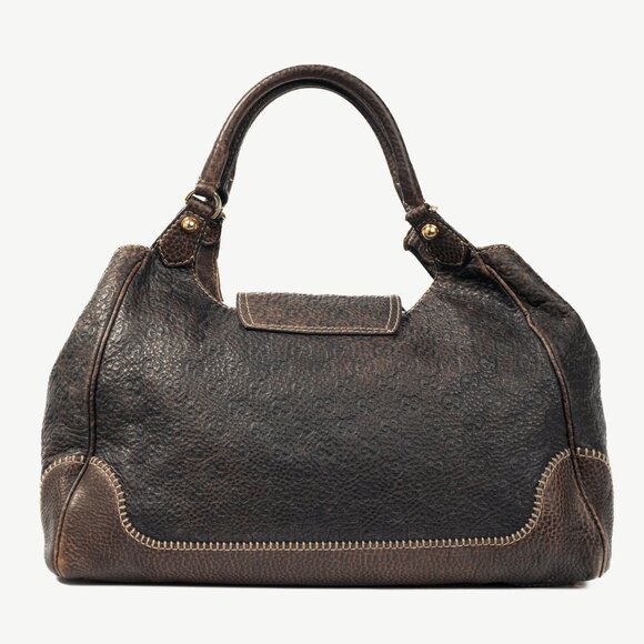 Gucci New Pelham Brown Guccissima Leather Large Shoulder Bag - Picture 4 of 13